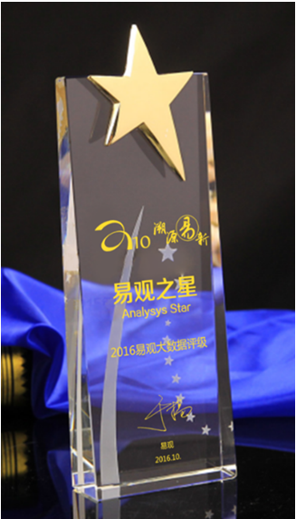 易观分析：中重度游戏发行商飞流九天荣获游戏领域“易观之星”