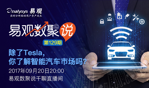 【数聚说129期】除了Tesla，你了解智能汽车市场吗