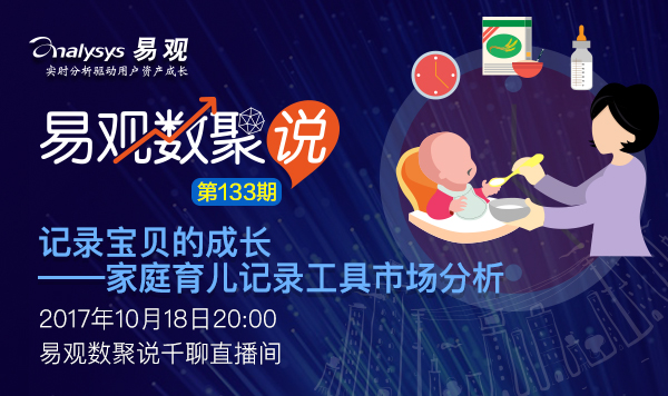 【数聚说133期】记录宝贝的成长——家庭育儿记录工具市场分析