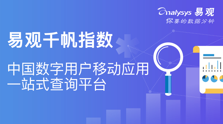 易观首推中国数字用户应用查询平台“易观千帆指数”